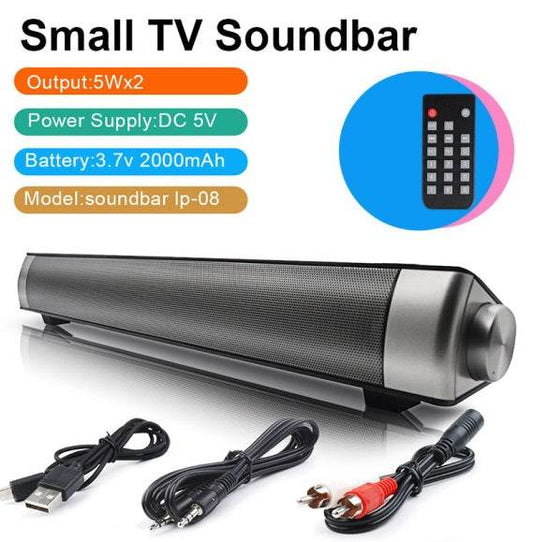 Bluetooth Sound Blaster Soundbar Speaker with Built-in Lithium Battery - We Got That ! 