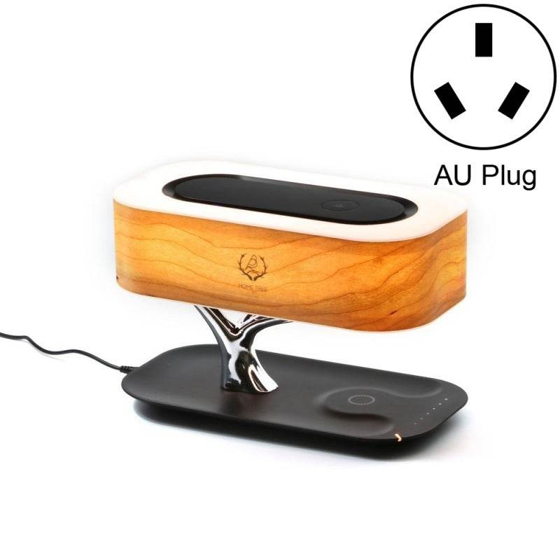 Creative Tree Light Table Lamp Bluetooth-Compatiable Music Speaker Bedside Light Dimmable Phone Wireless Charging Desk Lights - We Got That ! 