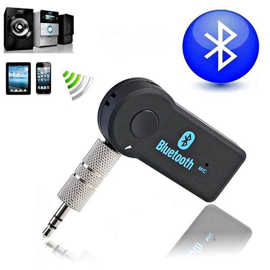 Handfree Car Bluetooth Music Receiver Universal 3.5mm Streaming A2DP Wireless Auto AUX Audio Adapter With Mic For Phone MP3 - We Got That ! 