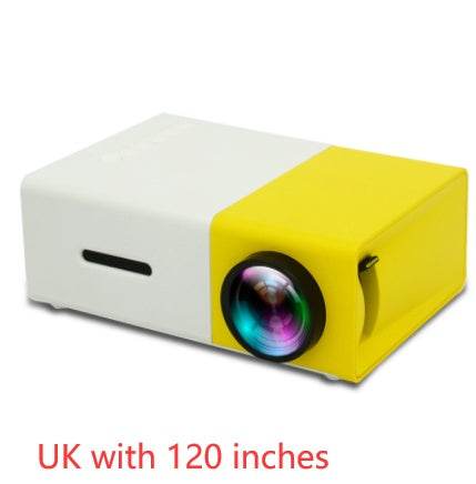 Mini Portable 3D HD LED Projector for Home Cinema - HDMI, USB, Audio - YG300 - We Got That ! 