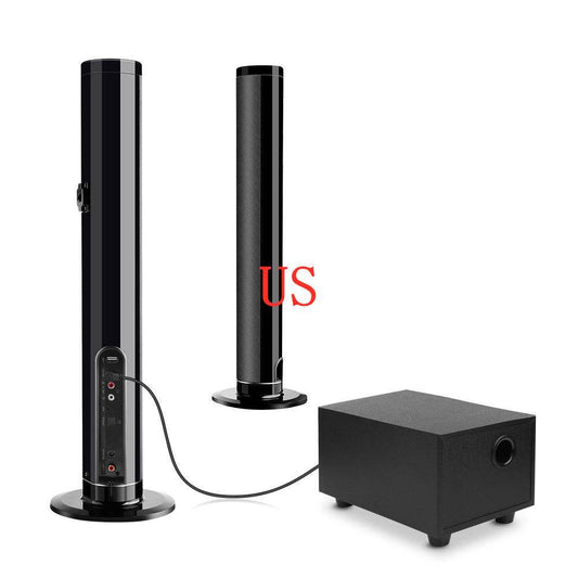 3D Surround Sound Bluetooth Speaker System with Subwoofer and Tripods - We Got That ! 