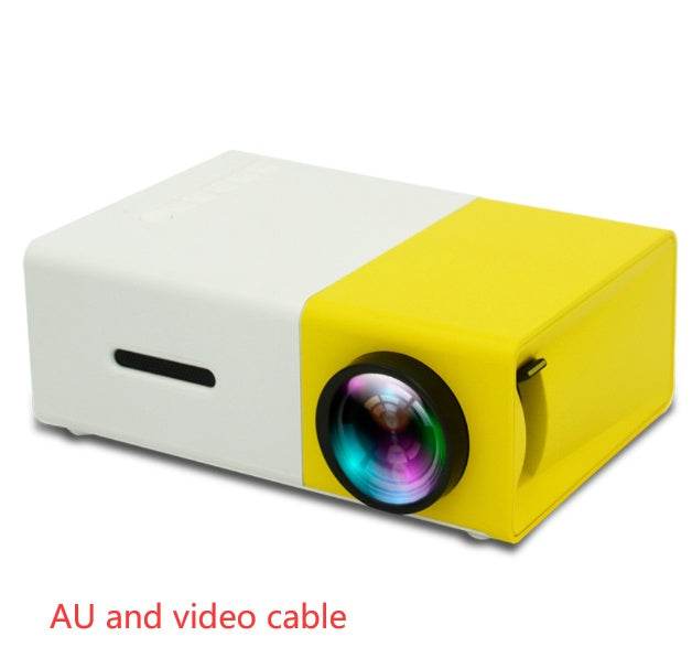 Mini Portable 3D HD LED Projector for Home Cinema - HDMI, USB, Audio - YG300 - We Got That ! 