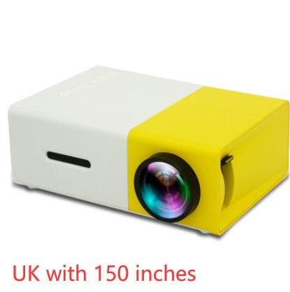 Mini Portable 3D HD LED Projector for Home Cinema - HDMI, USB, Audio - YG300 - We Got That ! 