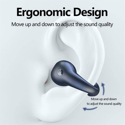 Bone Conduction Headphones TWS Earbuds Ear Clip Bluetooth 5.3 Touch Wireless Earphone In-Ear Bass HIFI Sports Headset - We Got That ! 