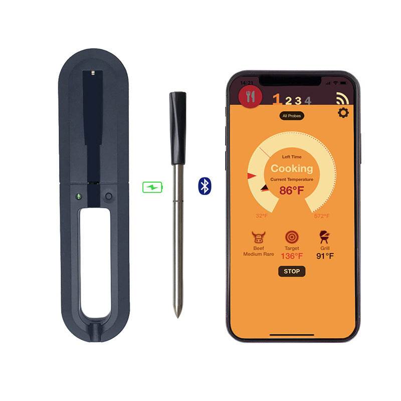 Wireless Smart BBQ Temperature Probe - We Got That ! 