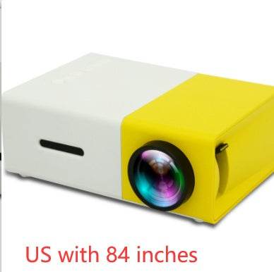 Mini Portable 3D HD LED Projector for Home Cinema - HDMI, USB, Audio - YG300 - We Got That ! 