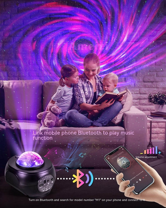 Bluetooth Starry Sky Projector Music Lamp with Remote Control - We Got That ! 