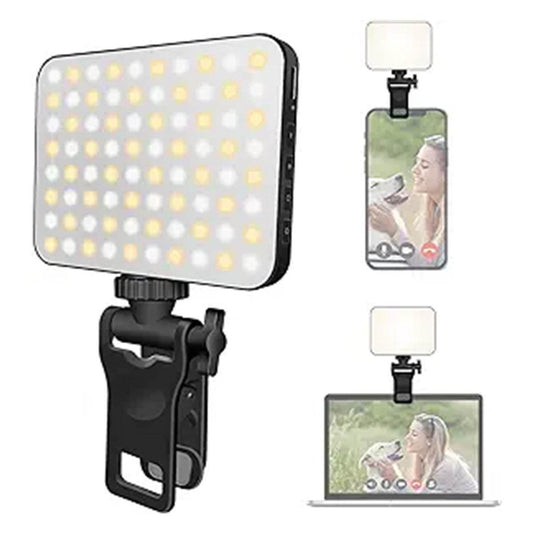 Rechargeable Selfie Light, Clip Fill Light For Phone Laptop Tablet Portable Light For Video Conference Live Streaming Zoom Call Makeup Picture White - We Got That ! 