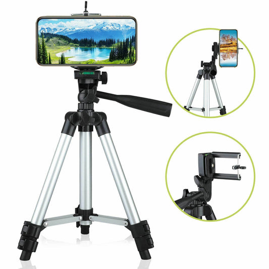 Professional Camera Tripod Stand Holder Mount For Cell Phone, Portable Tripod, Mobile Phone Live Stream Holder, Camera Tripod - We Got That ! 