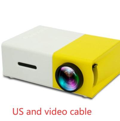 Mini Portable 3D HD LED Projector for Home Cinema - HDMI, USB, Audio - YG300 - We Got That ! 