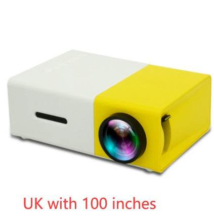 Mini Portable 3D HD LED Projector for Home Cinema - HDMI, USB, Audio - YG300 - We Got That ! 