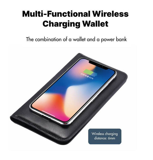 The Charging Wallet Is An Indispensable And Versatile Companion For Everyday Travel. With A Built-in Charging Module, The Battery Life Of The Mobile Phone Is Worry-free. - We Got That ! 